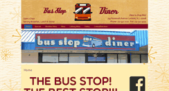 Desktop Screenshot of busstopdiner.com